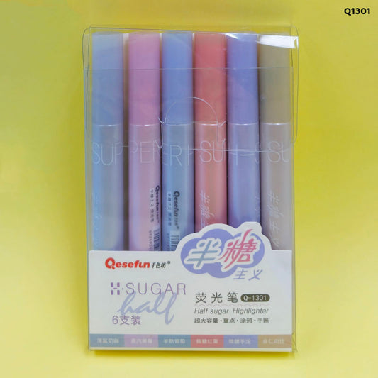 Gift To Love | Half Sugar Highlighter | Pcs : 6 Pcs | Code : Q1301