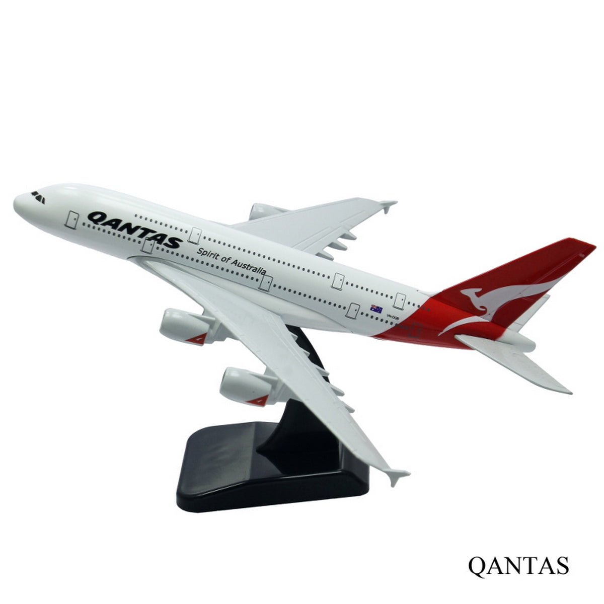 Gift To Love | Aircraft Model Big Qantas A380 | Code : QANTAS