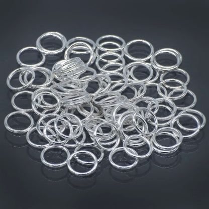 Gift To Love | Jewellery Jump Ring Silver | Size : 1.2 X 10 Mm Big | Code : QJRSS01