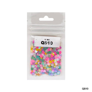 Gift To Love | Teddy Sequins | Size : 10 Mm | Pcs : 10 Gm | Code : QS10