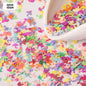 Gift To Love | Multi Flower Sequins | Size : 6 Mm X 10 Gm | Code : QS55