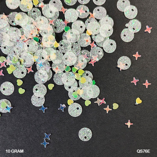 Gift To Love | Sequins | Pcs : 10 Gm | Code : QS76E