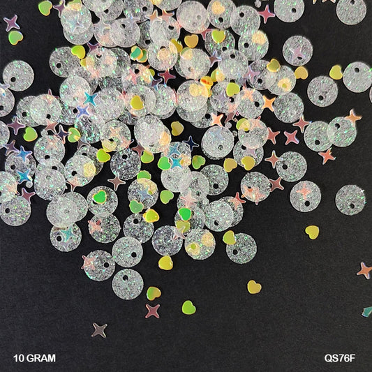 Gift To Love | Sequins | Pcs : 10 Gm | Code : QS76F