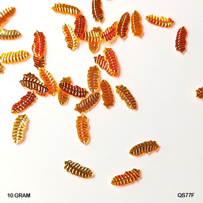 Gift To Love | Leaf Sequins | Pcs : 10 Gm | Code : QS77F