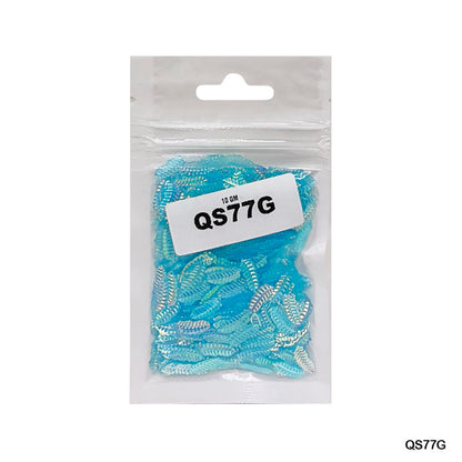 Gift To Love | Leaf Sequins | Pcs : 10 Gm | Code : QS77G