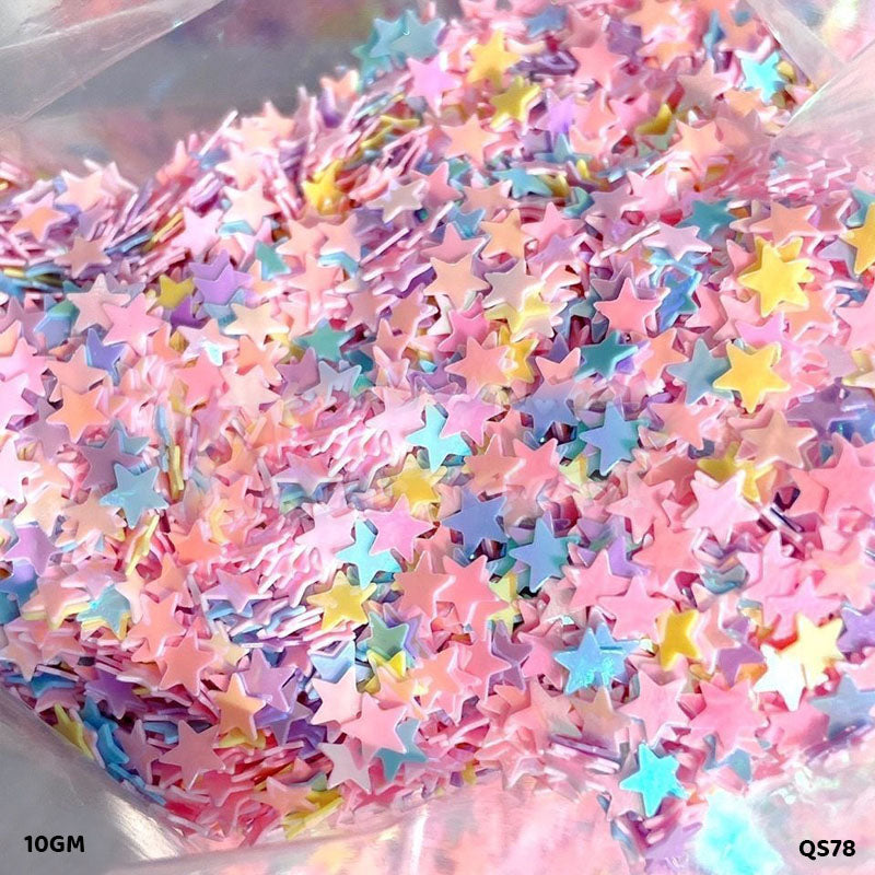 Qs78 Multi Star 7Mm 10Gm Sequins