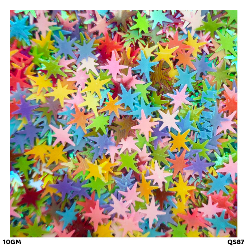 Gift To Love | Sequins | Color : Multi Color | Pcs : 10 Gm | Code : QS87