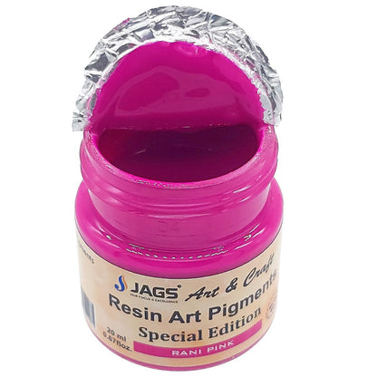 Gift To Love | Resin Art Pigments | Color : Rani Pink | Size : 20 Ml | Code : RAP200