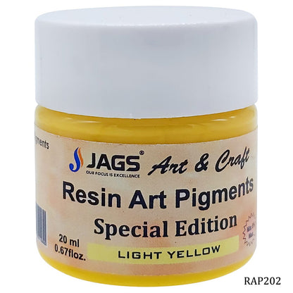 Gift To Love | Resin Art Pigments | Color : Light Yellow | Size : 20 Ml | Code : RAP202