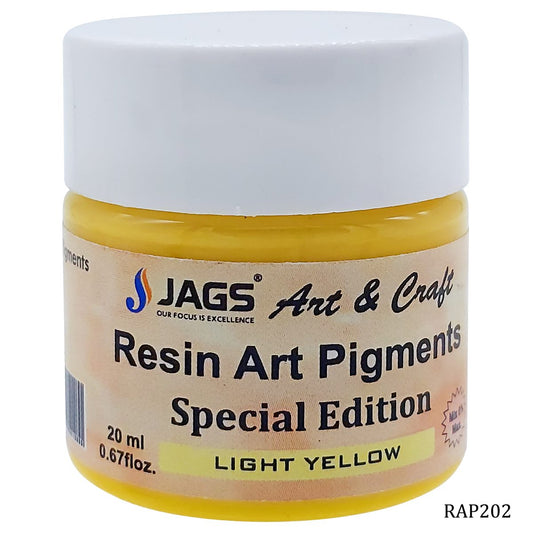 Gift To Love | Resin Art Pigments | Color : Light Yellow | Size : 20 Ml | Code : RAP202