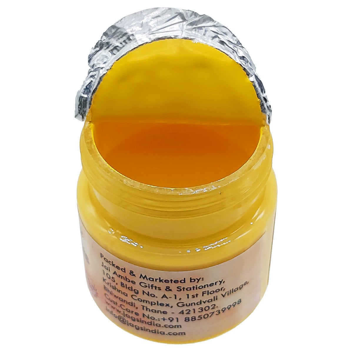 Gift To Love | Resin Art Pigments | Color : Pastel Golden Yellow | Size : 20 Ml | Code : RAP204