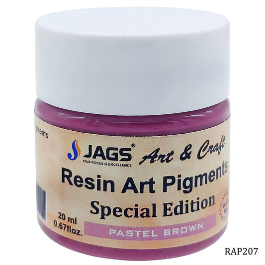 Gift To Love | Resin Art Pigments | Color : Pastel Brown | Size : 20 Ml | Code : RAP207