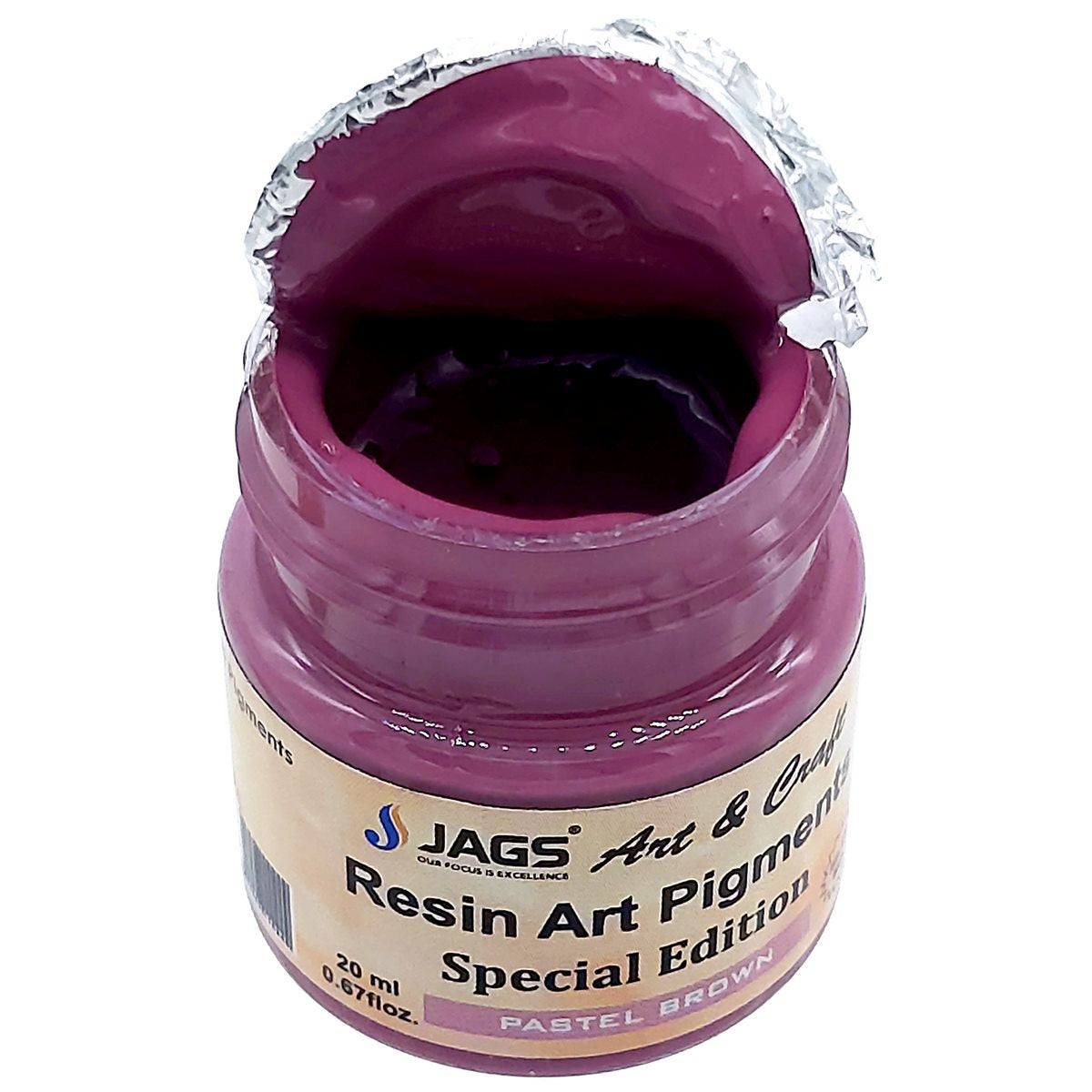 Gift To Love | Resin Art Pigments | Color : Pastel Brown | Size : 20 Ml | Code : RAP207