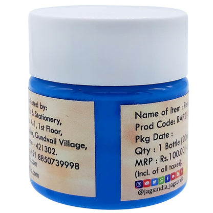 Gift To Love | Resin Art Pigments | Color : Pastel Deep Blue | Size : 20 Ml | Code : RAP212