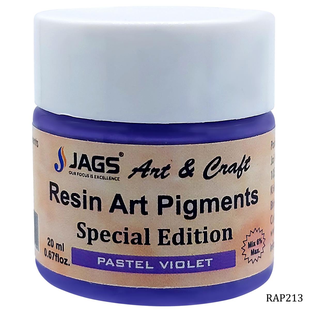 Gift To Love | Resin Art Pigments | Color : Pastel Violet | Size : 20 Ml | Code : RAP213