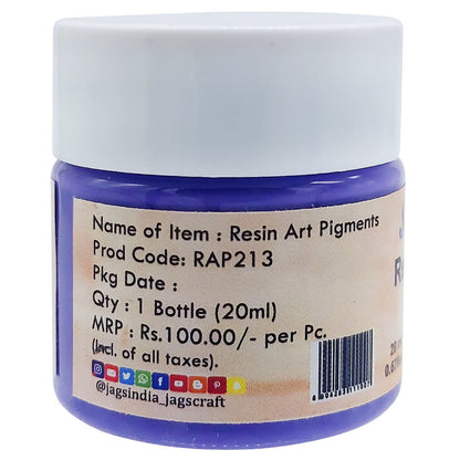 Gift To Love | Resin Art Pigments | Color : Pastel Violet | Size : 20 Ml | Code : RAP213