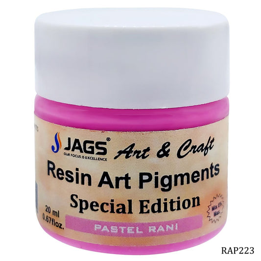 Gift To Love | Resin Art Pigments | Color : Pastel Rani | Size : 20 Ml | Code : RAP223