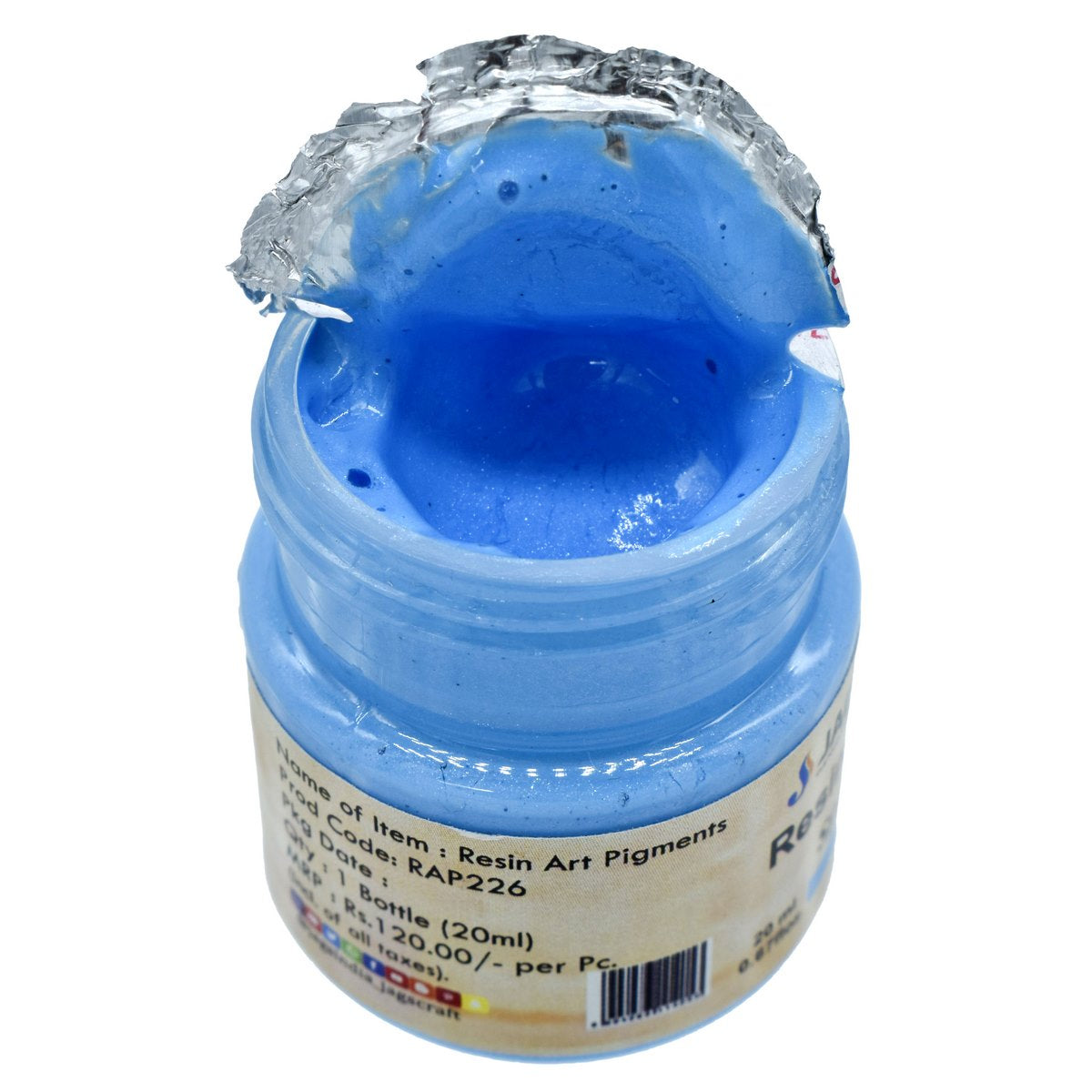 Gift To Love | Resin Art Pigments | Color : Aqua | Size : 20 Ml | Code : RAP226