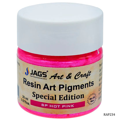 Gift To Love | Resin Art Pigments | Color : Hot Pink | Size : 20 Ml | Code : RAP234