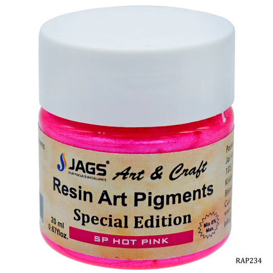 Gift To Love | Resin Art Pigments | Color : Hot Pink | Size : 20 Ml | Code : RAP234