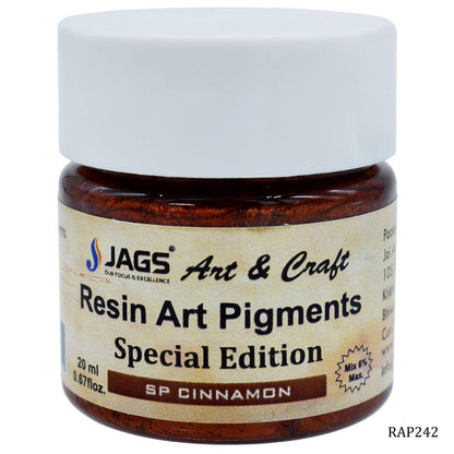 Gift To Love | Resin Art Pigments | Color : Cinnamon | Size : 20 Ml | Code : RAP242