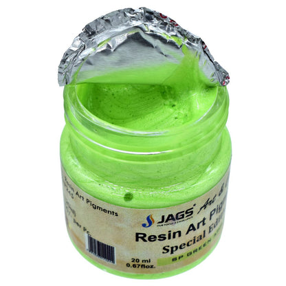 Gift To Love | Resin Art Pigments | Color : Green Apple | Size : 20 Ml | Code : RAP245