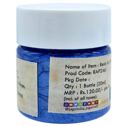 Gift To Love | Resin Art Pigments | Color : Wildflower Blue | Size : 20 Ml | Code : RAP246