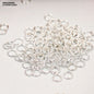 Gift To Love | Jump Ring | Color : Silver | Size : 0.7 X 5 Mm | Pcs : 20 Gm | Code : RING20WKS