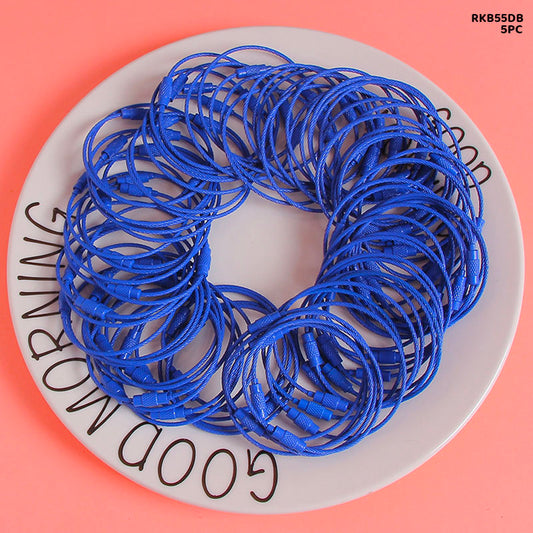 Gift To Love | Round Ss Keychain Clasp Lock | Size : 50 Mm | Pcs : 5 Pcs | Code : RKB55DB