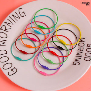 Gift To Love | Round Ss Keychain Clasp Lock | Size : 50 Mm | Pcs : 8 Pcs | Code : RKB55M