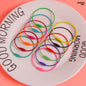 Gift To Love | Round Ss Keychain Clasp Lock | Size : 50 Mm | Pcs : 8 Pcs | Code : RKB55M