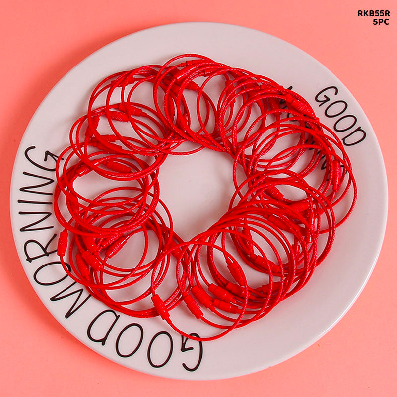 Gift To Love | Round Ss Keychain Clasp Lock | Size : 50 Mm | Pcs : 5 Pcs | Code : RKB55R