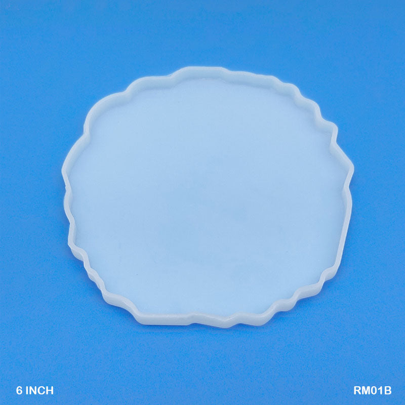 Gift To Love | Silicon Mold Round Agate | Size : 6 Inch | Code : RM01B