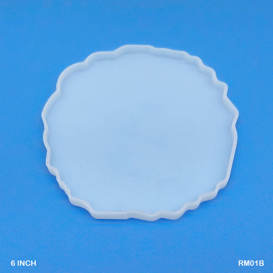 Gift To Love | Silicon Mold Round Agate | Size : 6 Inch | Code : RM01B