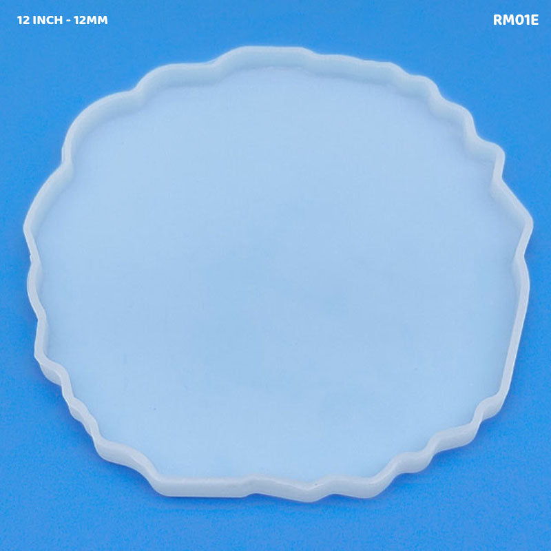 Gift To Love | Silicon Mold Round Agate | Size : 12 Inch | Code : RM01E
