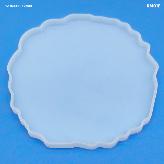 Gift To Love | Silicon Mold Round Agate | Size : 12 Inch | Code : RM01E