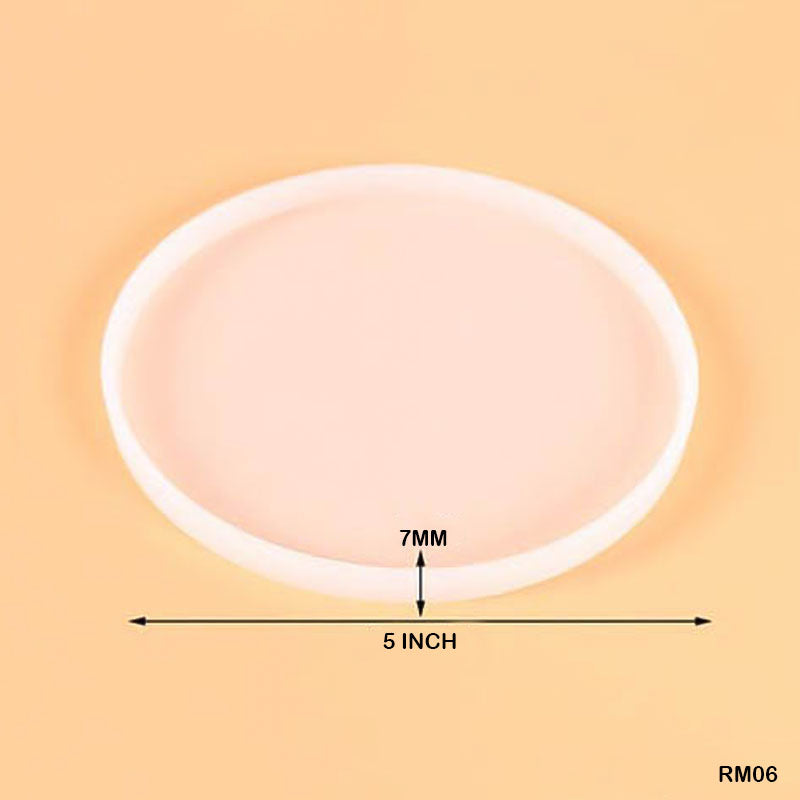 RM06 SILICON MOLD ROUND PLAIN 5 INCH - GIFT TO LOVE