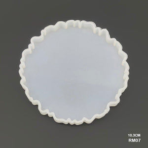 Gift To Love | Silicon Mold Round Zigzag | Size : 4 Inch | Code : RM07