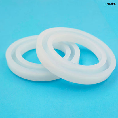 Gift To Love | Silicon Mold Bangle Set | Size : 4 Inch 10 Mm | Code : RM129B
