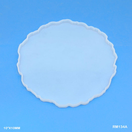 Gift To Love | Silicone Mold Round Agate | Size : 10 Inch X 50 Mm | Code : RM134A