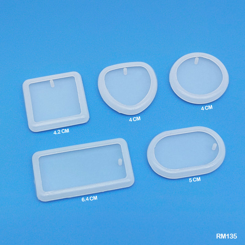 Gift To Love | Silicone Mold | Pcs : 5 Pc Set | Code : RM135