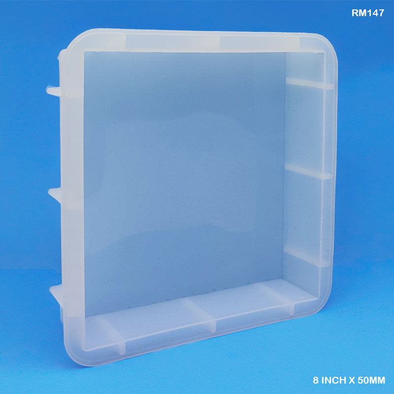 Gift To Love | Silicon Square Deep Casting | Size : 8 Inch X 50 Mm | Code : RM147