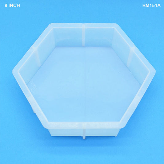 Gift To Love | Silicone Mold Hexagone | Size : 8 Inch X 50 Mm | Code : RM151A