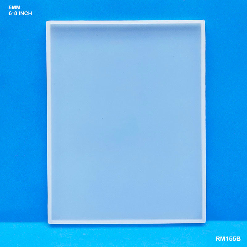 Gift To Love | Silicone Mold Rectangle | Size : 5 Mm X 6 X 8 Inch | Code : RM155B