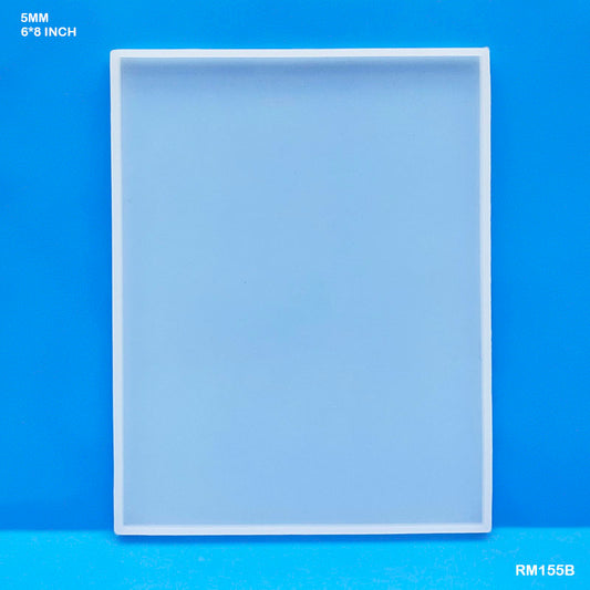 Gift To Love | Silicone Mold Rectangle | Size : 5 Mm X 6 X 8 Inch | Code : RM155B