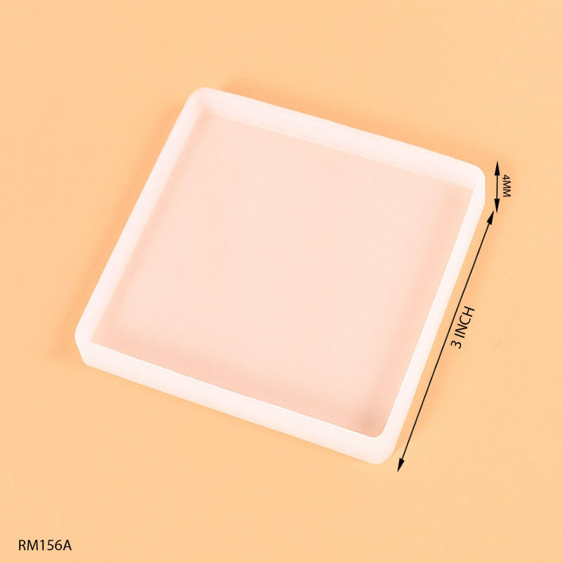 RM156A SILICONE MOLD SQUARE 3 INCH - GIFT TO LOVE