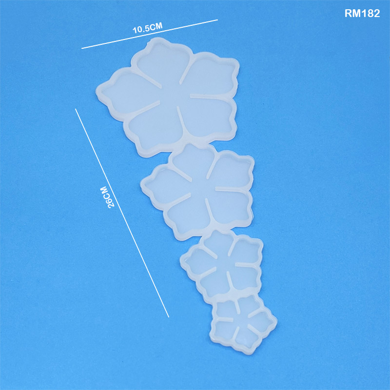 Gift To Love | Silicone Mold Flower | Pcs : 4 Pcs | Code : RM182