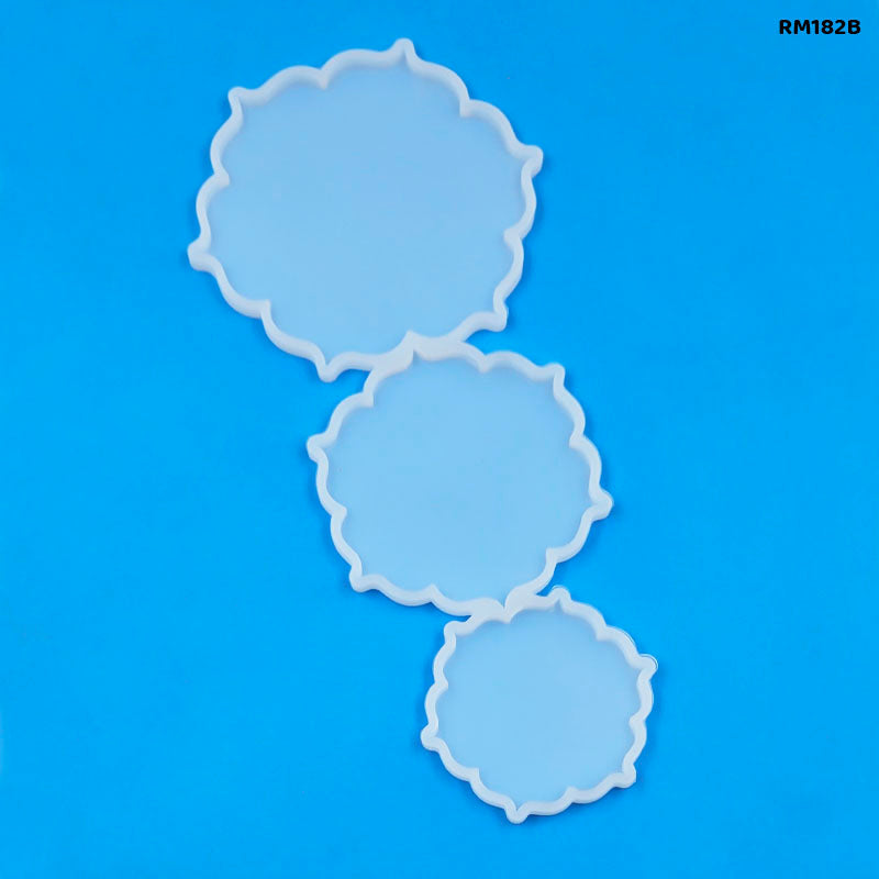 Gift To Love | Silicone Mold Flower | Pcs : 3 Pcs | Code : RM182B