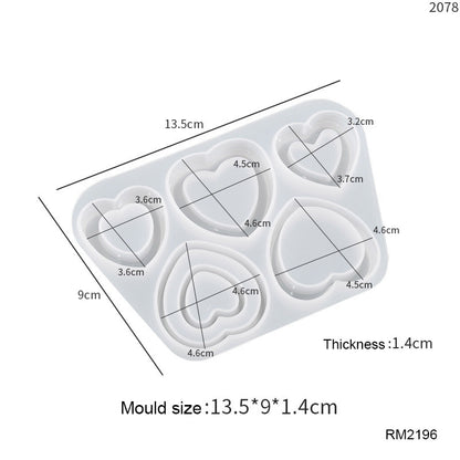Gift To Love | Silicon Mould | Size : 13.5 X 9 Cm | Code : RM2196