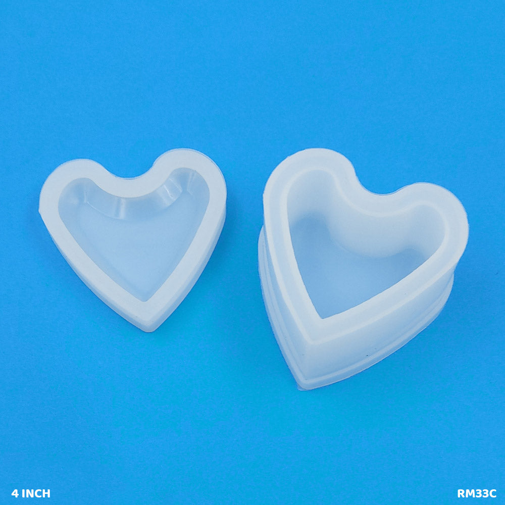 Gift To Love | Silicon Mold Gift Box Heart | Code : RM33C